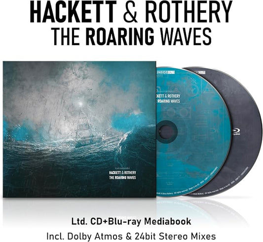 HACKETT, STEVE & STEVE ROTHERY - ROARING WAVES : CD + BLU-RAY-AUDIO - CD