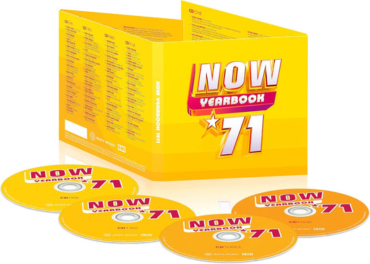 VARIOUS - NOW YEARBOOK 1971 : 4CD SET - CD