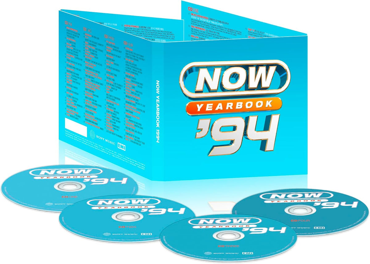 VARIOUS - NOW YEARBOOK 1994 : 4CD SET - CD