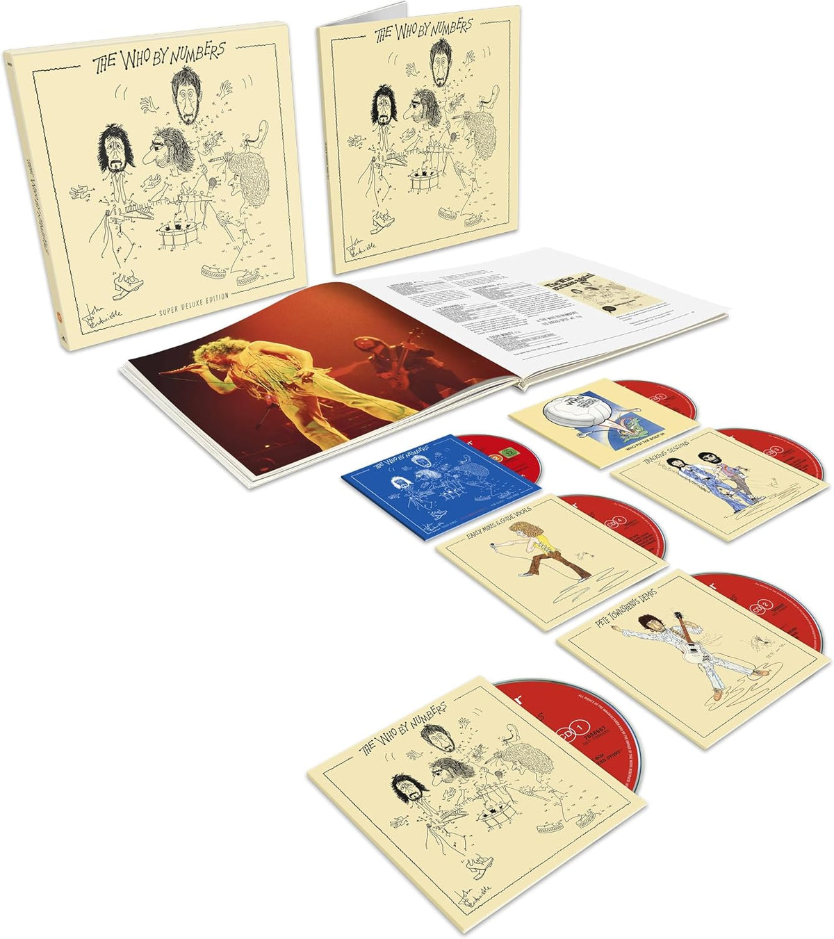 WHO - WHO BY NUMBERS : 5CD + BLU-RAY SET - CD
