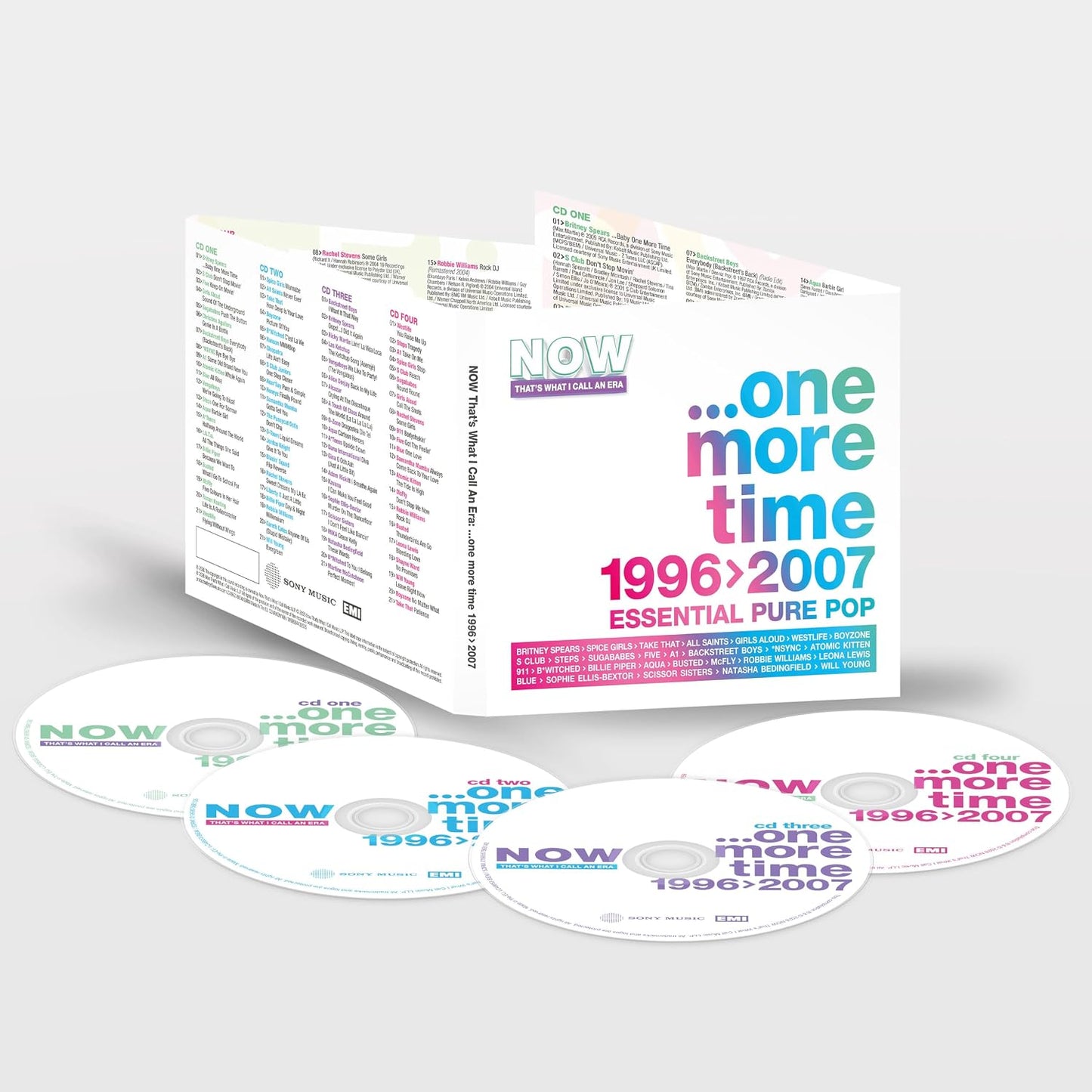 VARIOUS - NOW ERA : ONE MORE TIME (4CD SET) - CD