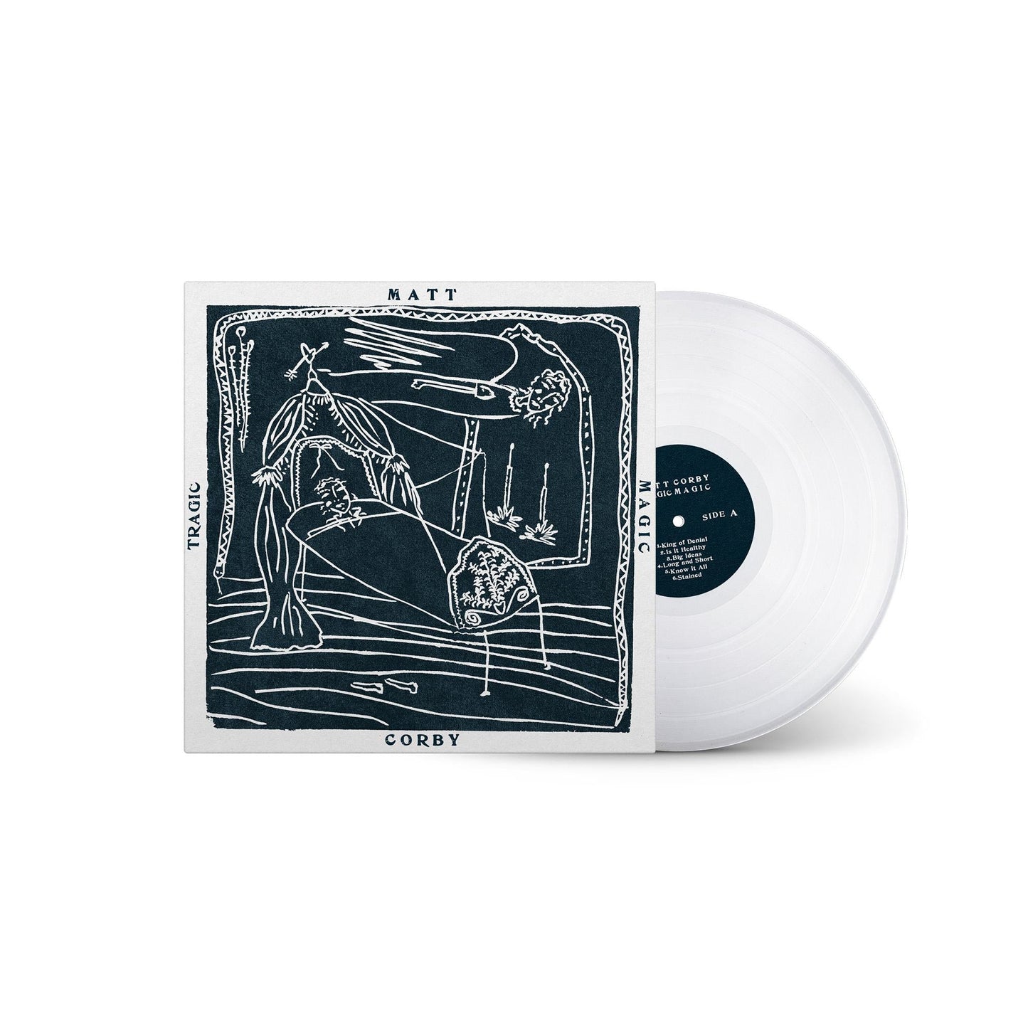 CORBY, MATT - TRAGIC MAGIC : WHITE VINYL - LP