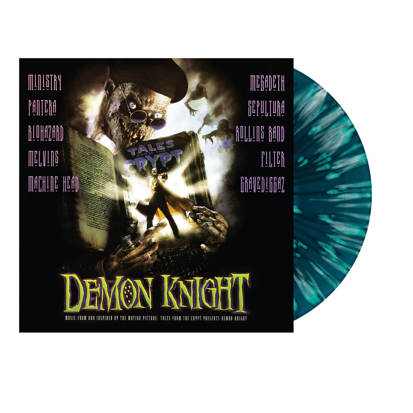 TALES FROM THE CRYPT: DEMON NIGHT - SOUNDTRACK: BLUE & WHITE - LP