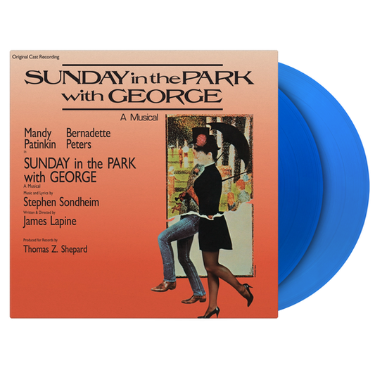 SUNDAY IN THE PARK WITH GEORGE - ORIGINAL BROADWAY CAST : BLUE 2LP SET - LP