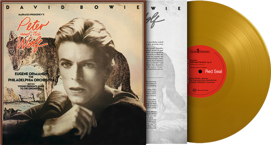 BOWIE, DAVID - PETER & THE WOLF : YELLOW 180-GRAM VINYL - LP