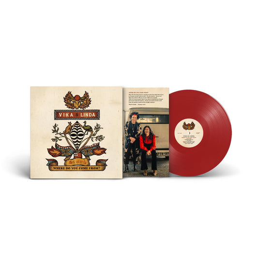 VIKA & LINDA - WHERE DO YOU COME FROM? : RED VINYL - LP