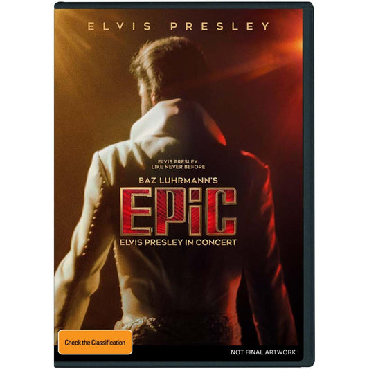 PRESLEY, ELVIS - EPIC : ELVIS PRESLEY IN CONCERT - DVD