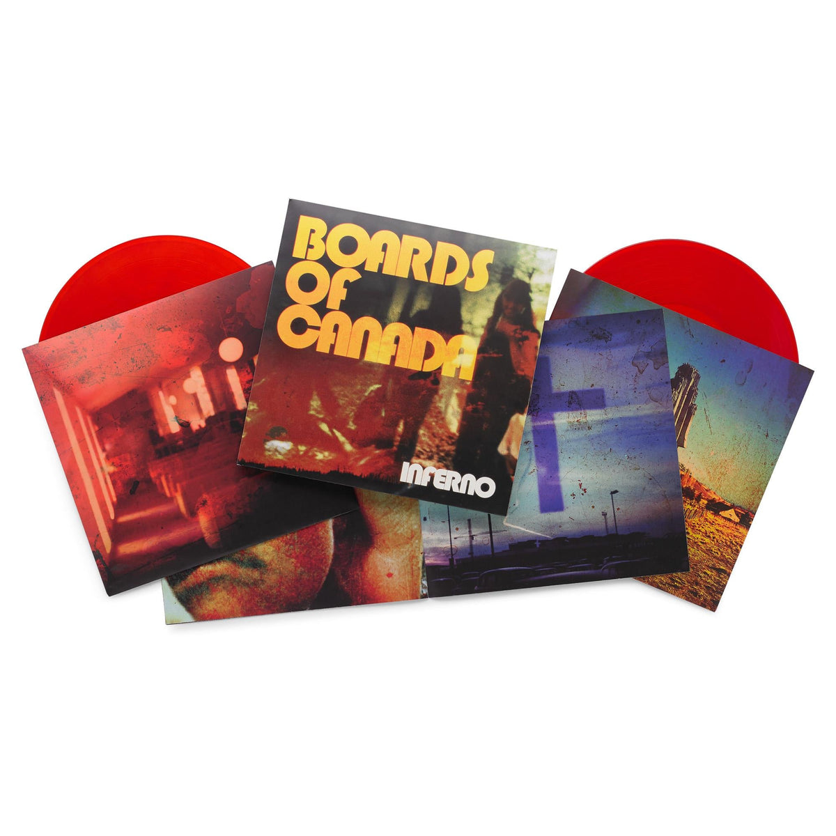 BOARDS OF CANADA - INFERNO : RED 2LP SET + 16-PAGE BOOKLET - LP