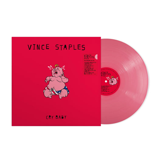 STAPLES, VINCE - CRY BABY : PINK VINYL - LP