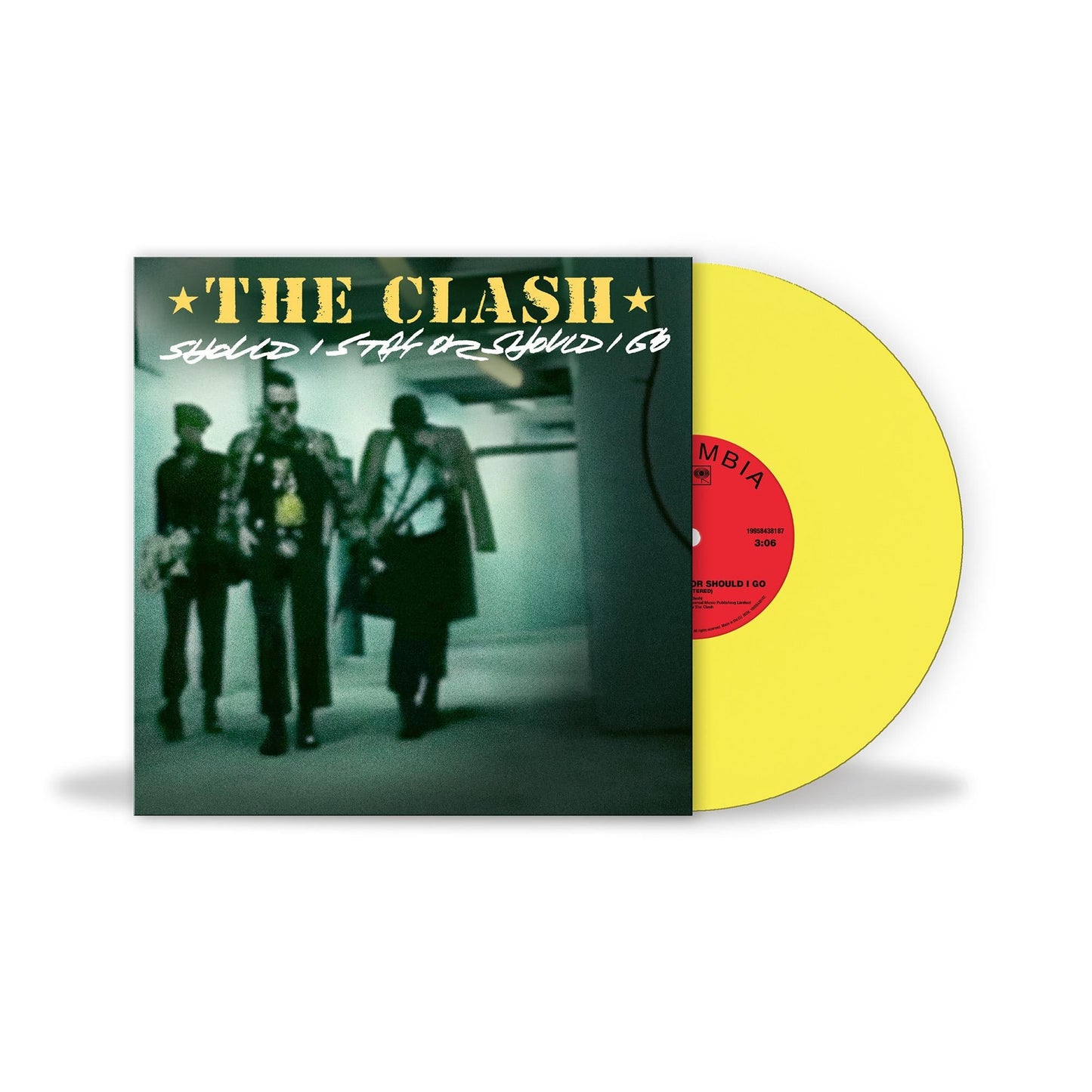 CLASH - SHOULD I STAY OR SHOULD I GO (YELLOW) - 7