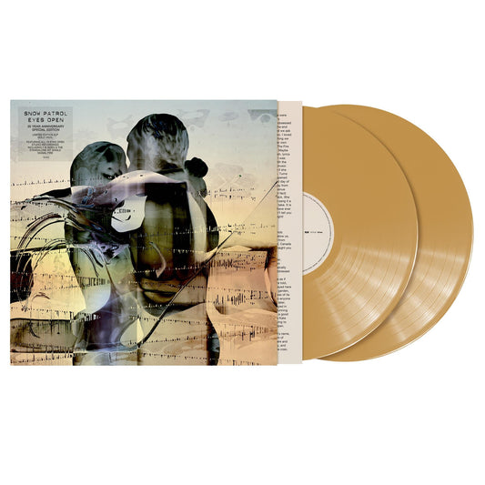 SNOW PATROL - EYES OPEN: 20TH ANNIVERSARY (GOLD VINYL) - LP