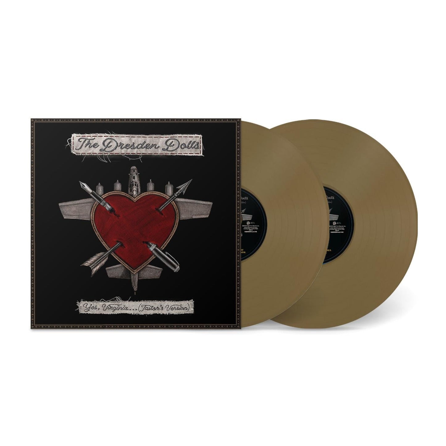 DRESDEN DOLLS - YES VIRGINIA: TAILOR'S VERSION (GOLD) - LP