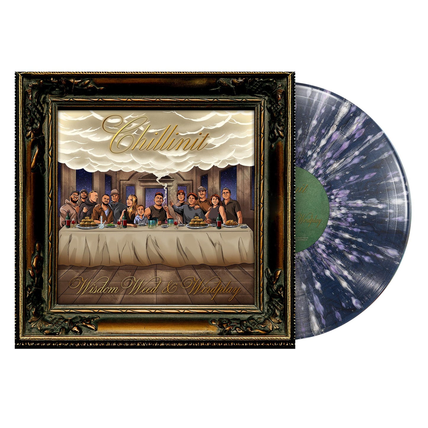 CHILLINIT - WISDOM WEED & WORDPLAY: SPLATTER VINYL - LP