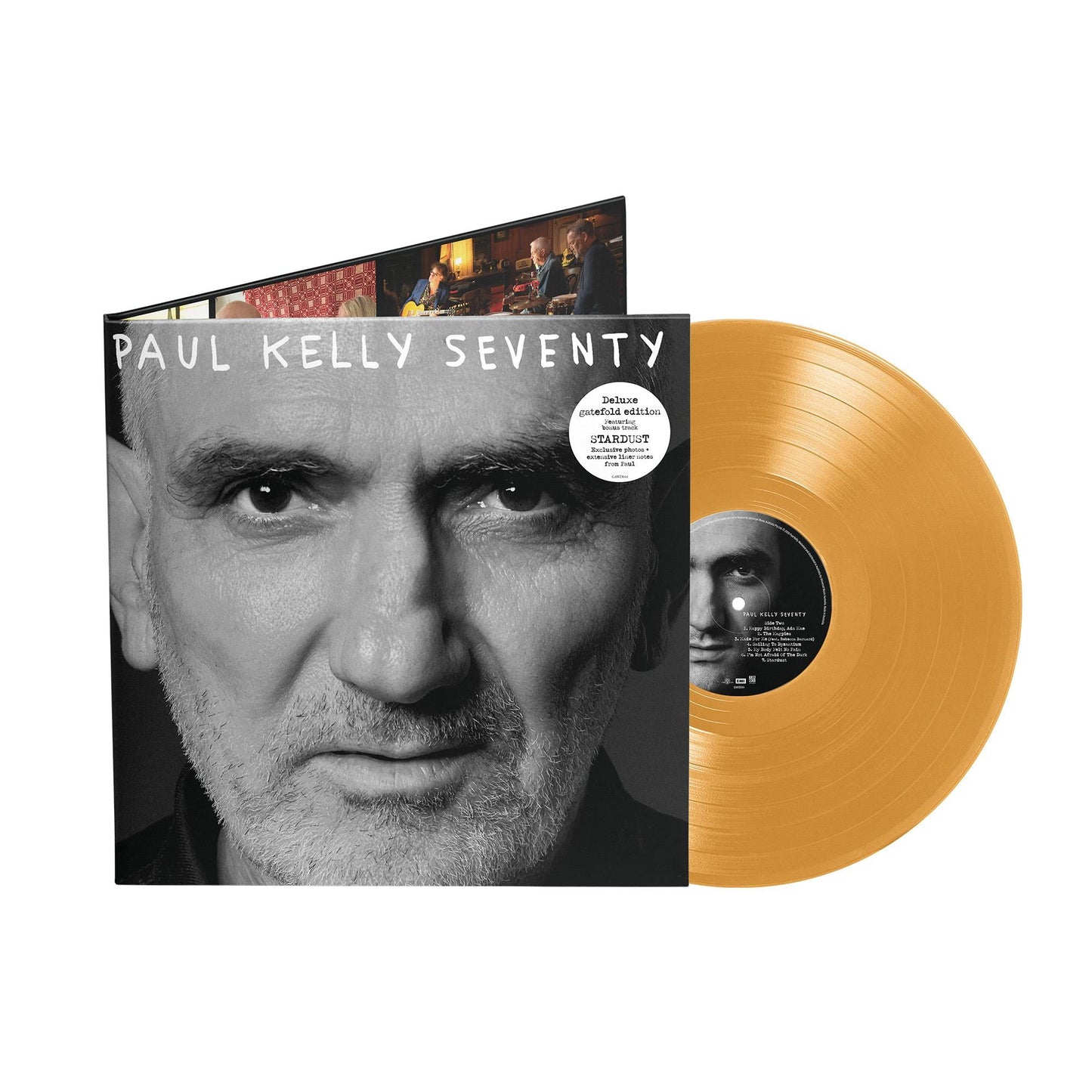 KELLY, PAUL - SEVENTY : DELUXE GOLD VINYL - LP