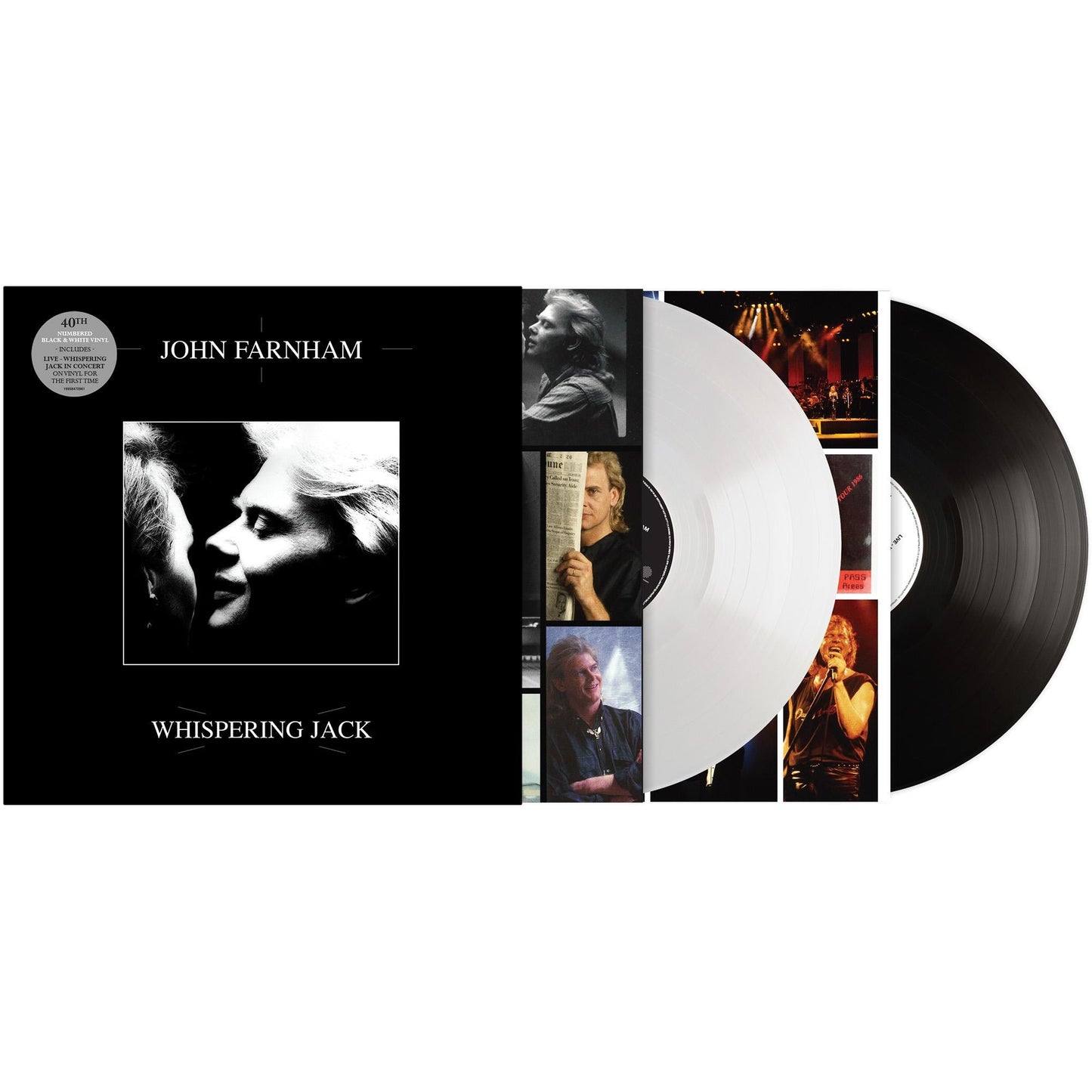 FARNHAM, JOHN - WHISPERING JACK: 40TH ANNIVERSARY (2LP) - LP