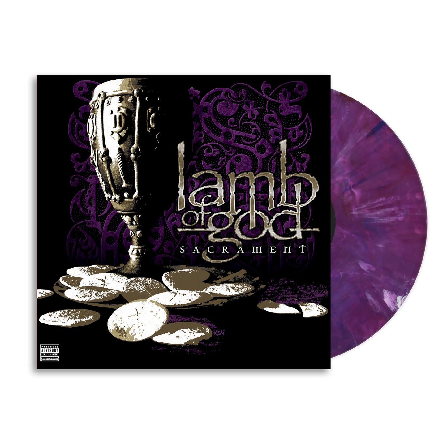 LAMB OF GOD - SACRAMENT: BLACKENED PURPLE VINYL - LP