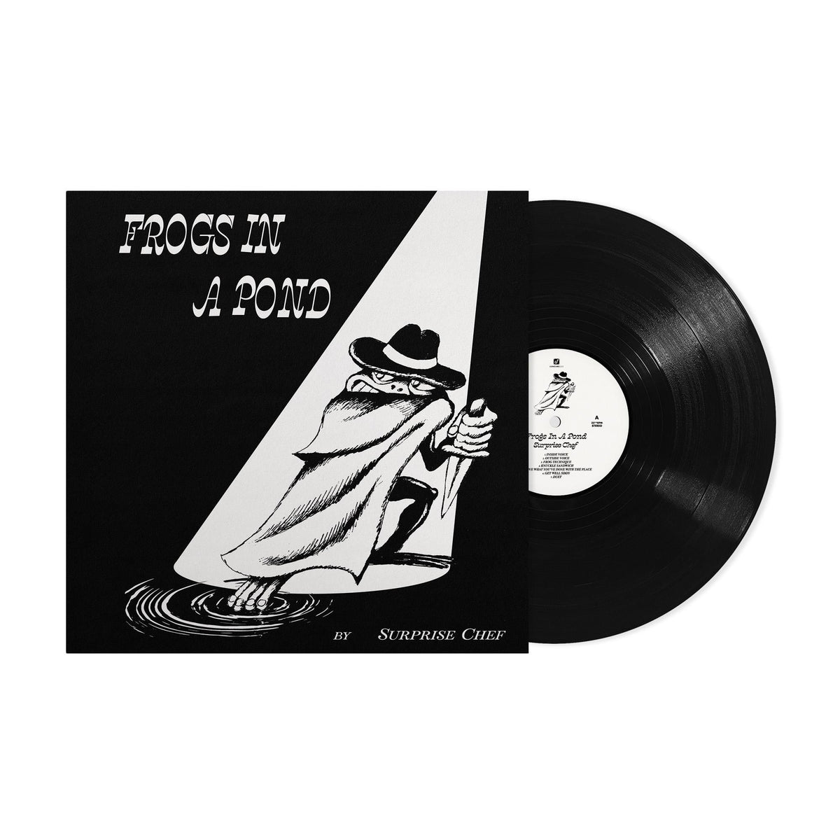 SURPRISE CHEF - FROGS IN A POND: BLACK VINYL - LP