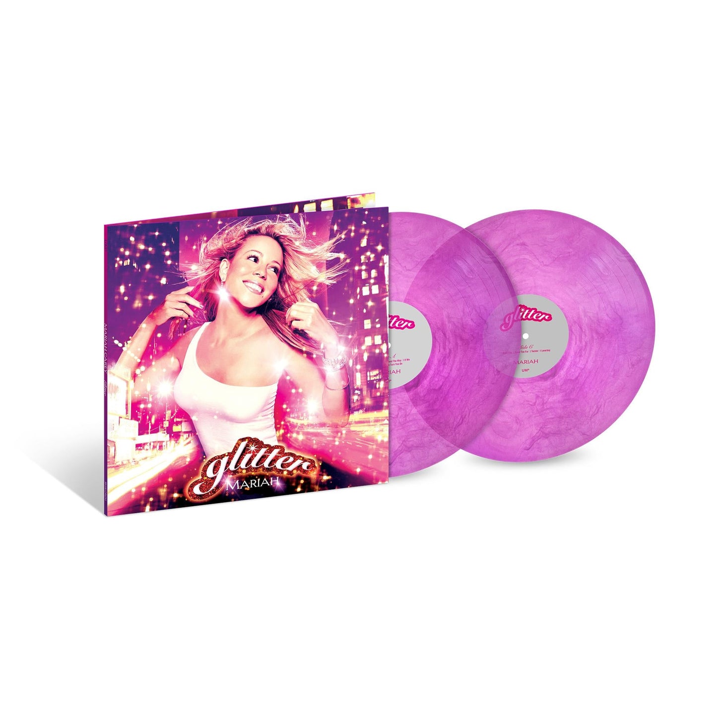 CAREY, MARIAH - GLITTER: MIDNIGHT PURPLE VINYL (2LP) - LP