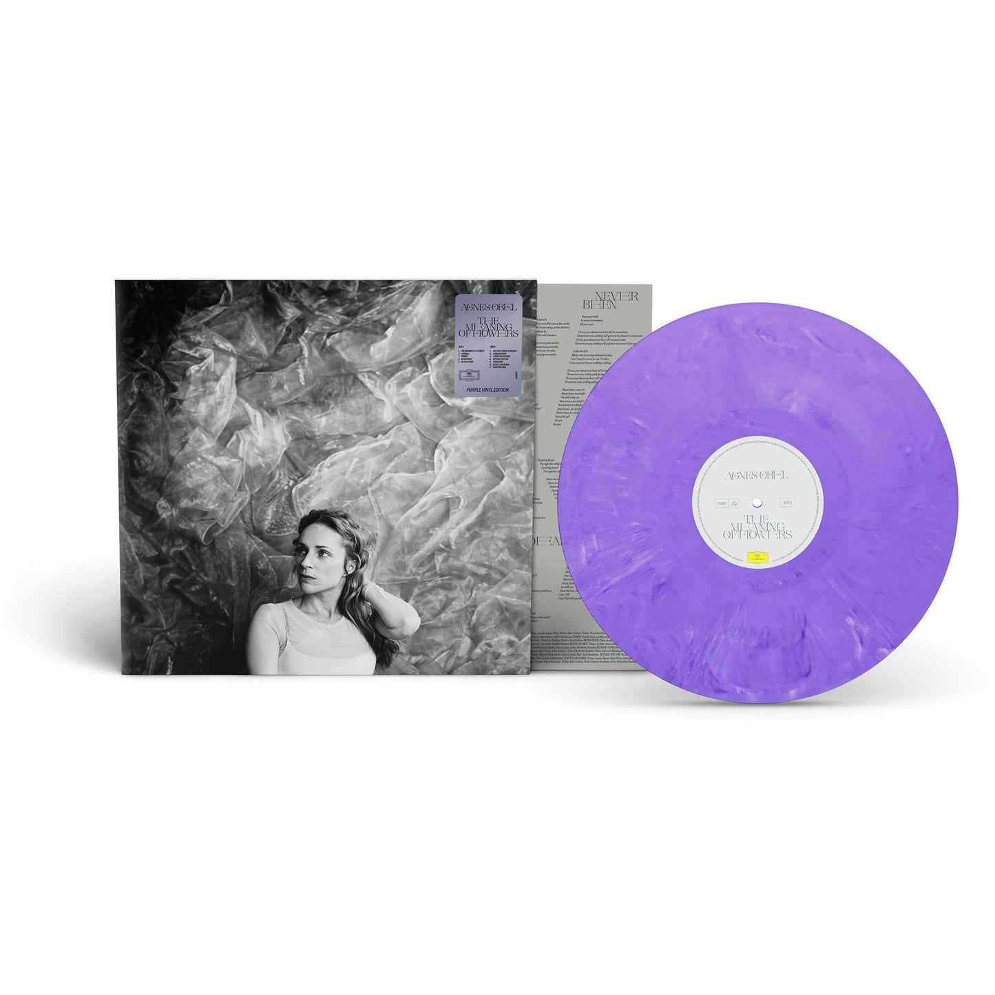 OBEL, AGNES - MEANING OF FLOWERS: PURPLE MARBLED VINYL - LP