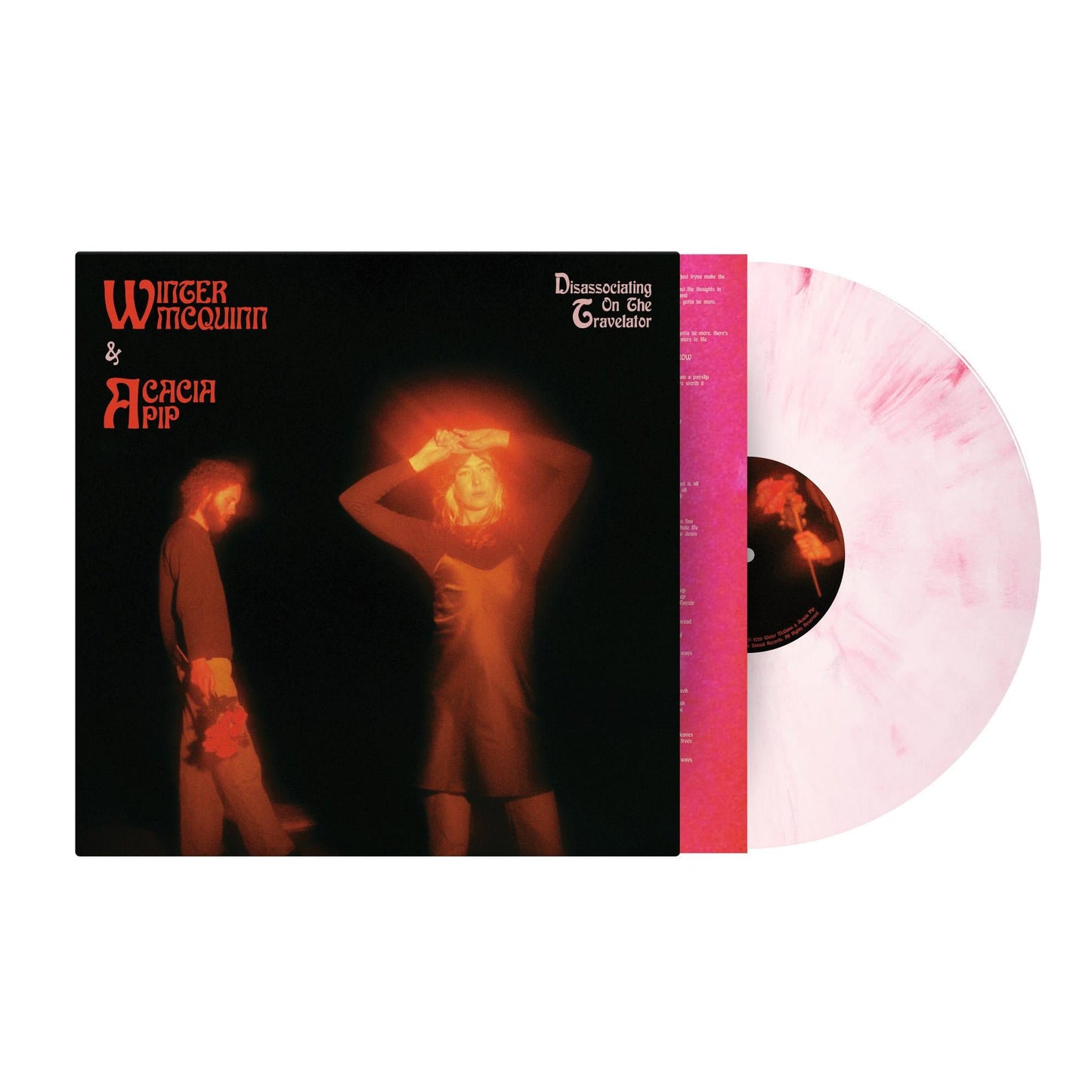 MCQUINN, WINTER / ACACIA PIP - DISASSOCIATING ON THE TRAVELATOR (PINK) - LP