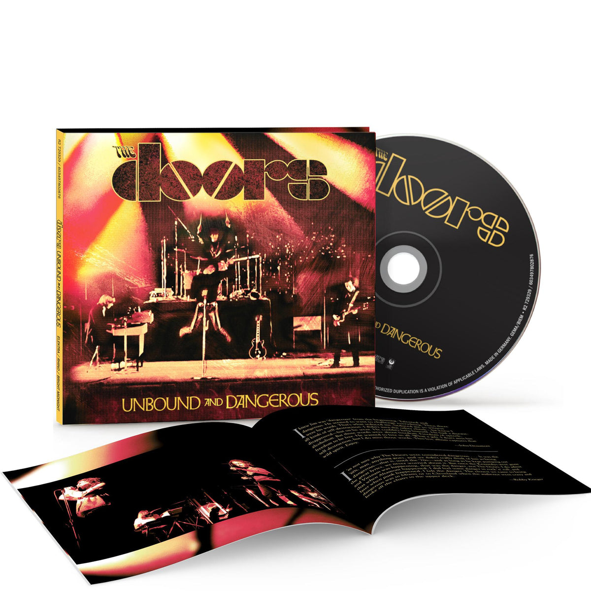 DOORS - UNBOUND & DANGEROUS - CD