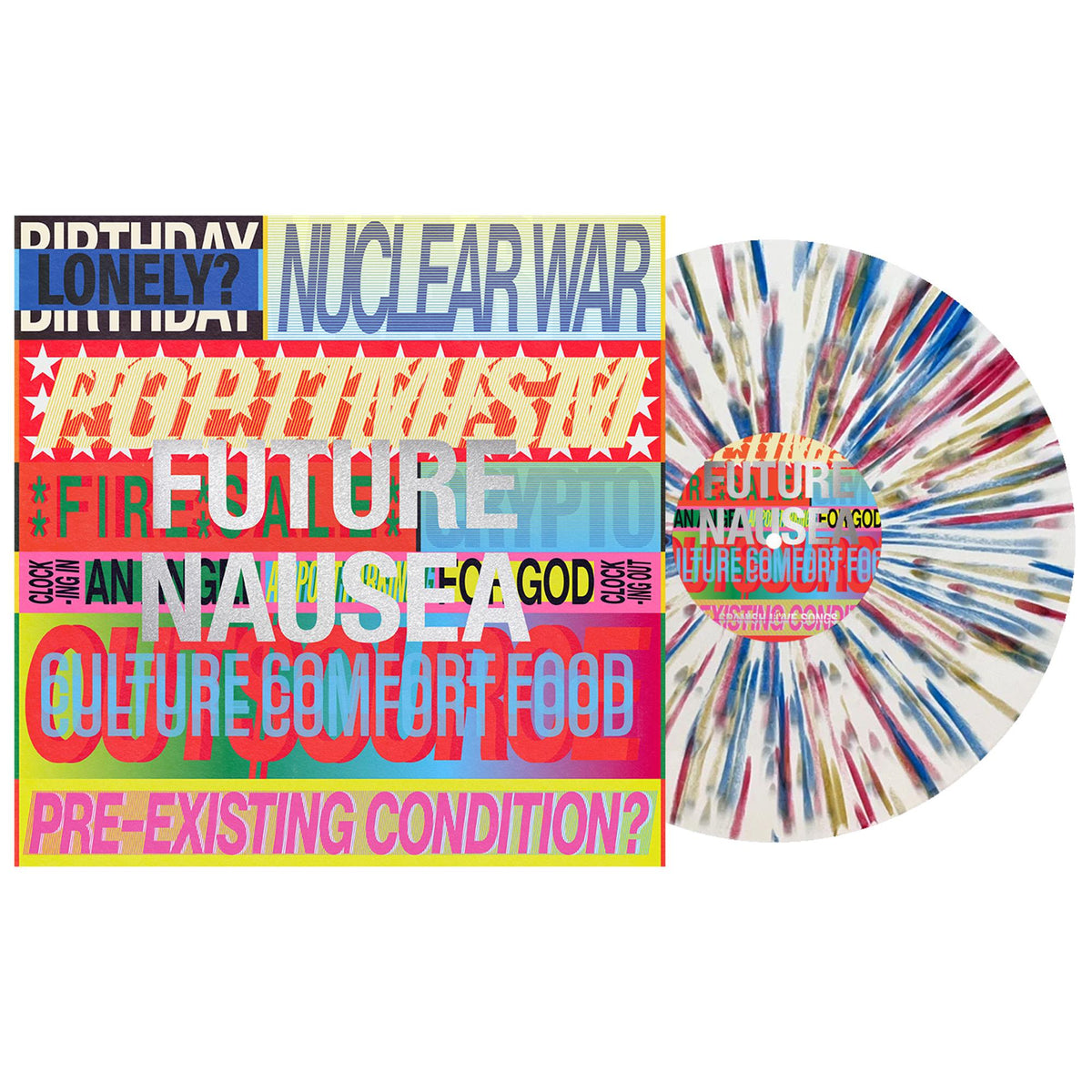 SPANISH LOVE SONGS - FUTURE NAUSEA: MULTI-COLOUR SPLATTER - LP