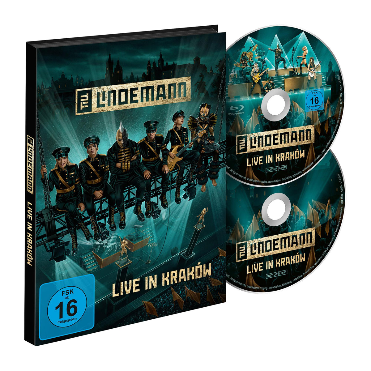 LINDEMANN, TILL - LIVE IN KRAKOW : WITH BONUS CD - BR