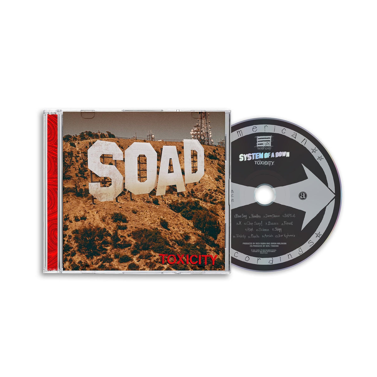 SYSTEM OF A DOWN - TOXICITY: 25TH ANNIVERSARY EDITION - CD