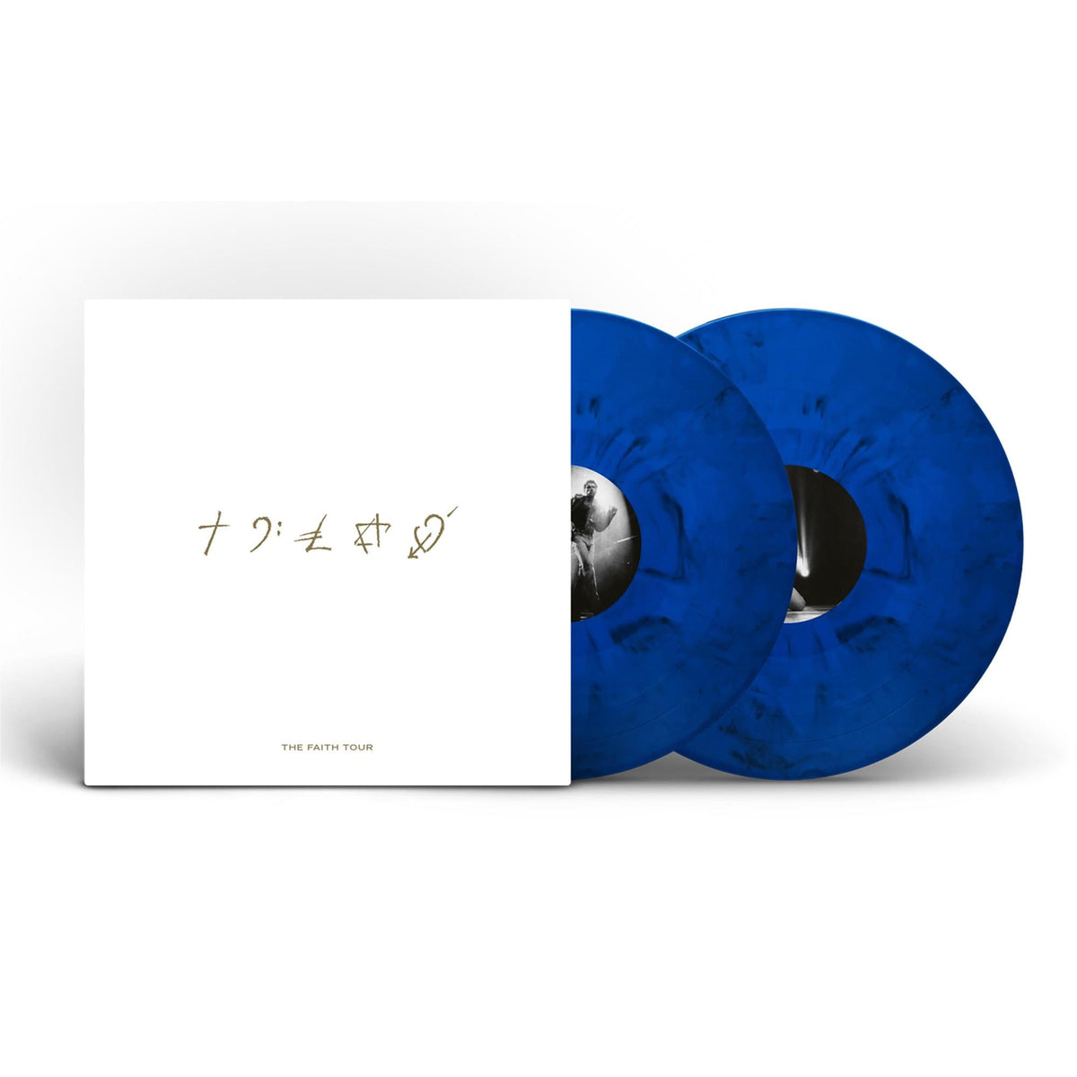 MICHAEL, GEORGE - FAITH TOUR : BLUE & BLACK MARBLE 2LP - LP