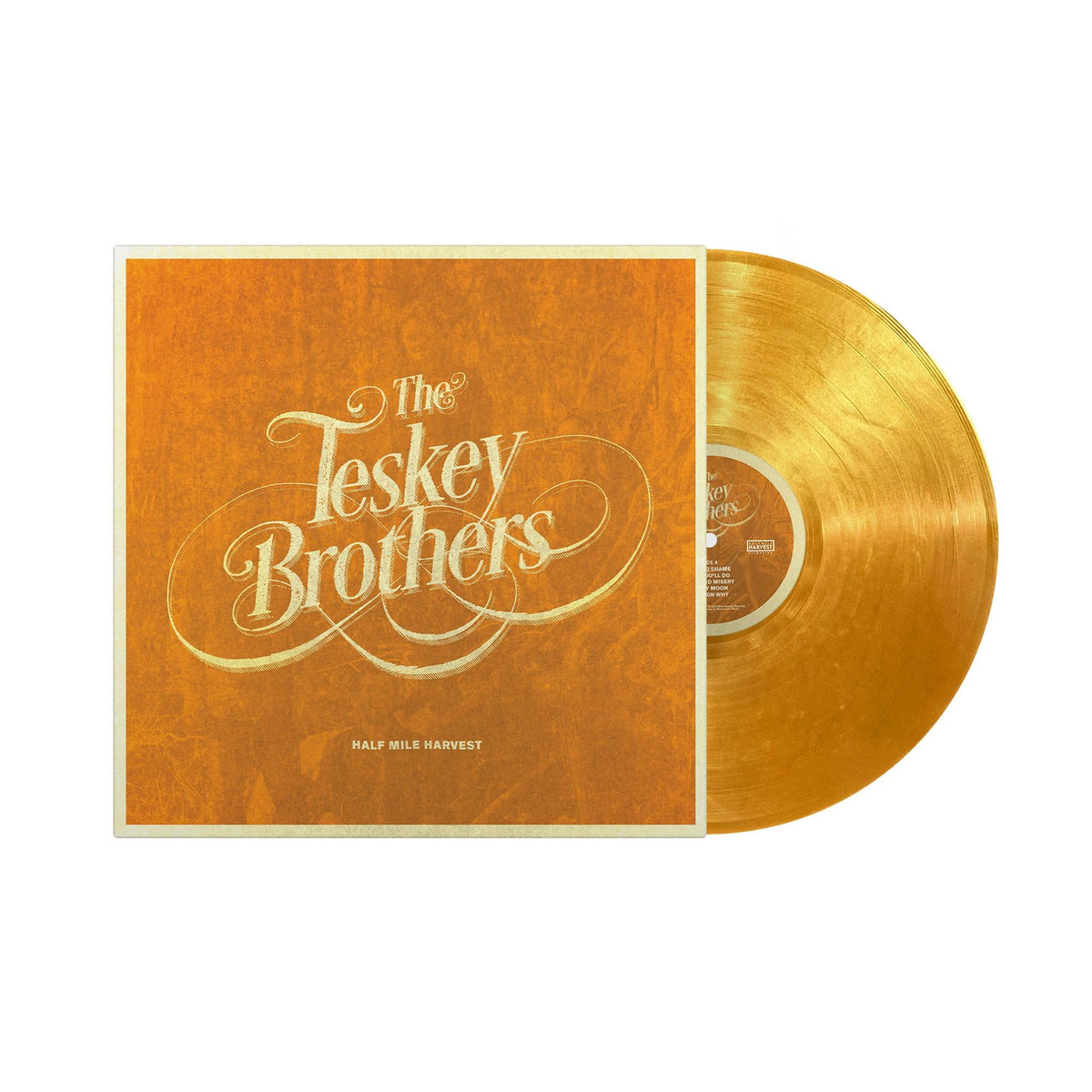 TESKEY BROTHERS - HALF MILE HARVEST: METALLIC GOLD VINYL - LP