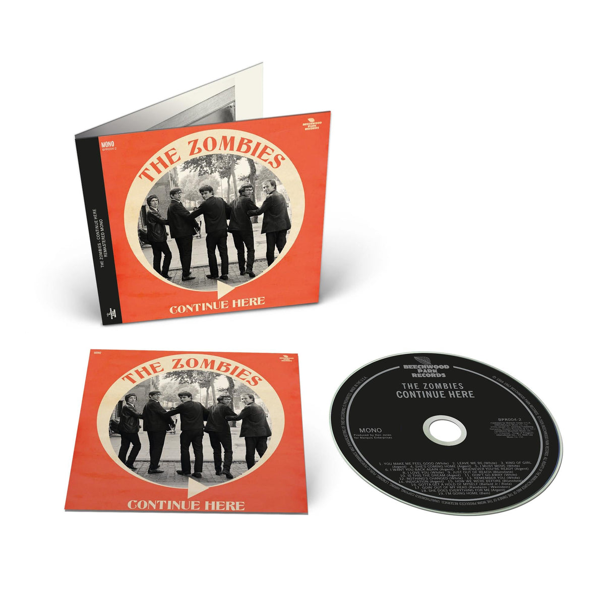 ZOMBIES - CONTINUE HERE - CD