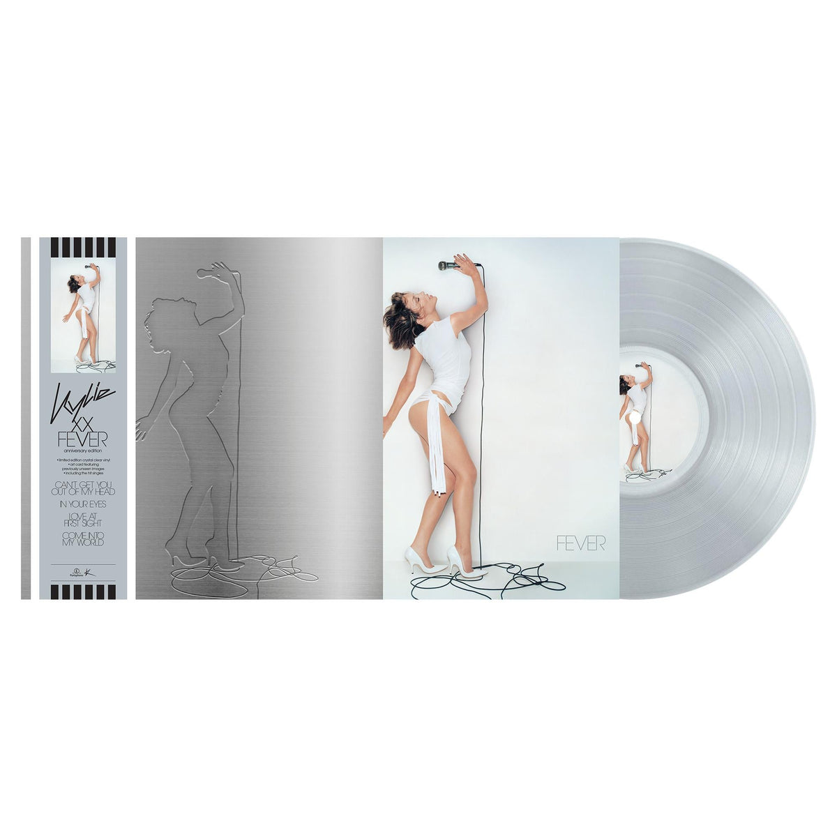 MINOGUE, KYLIE - FEVER : XXV ANNIVERSARY (CLEAR VINYL) - LP