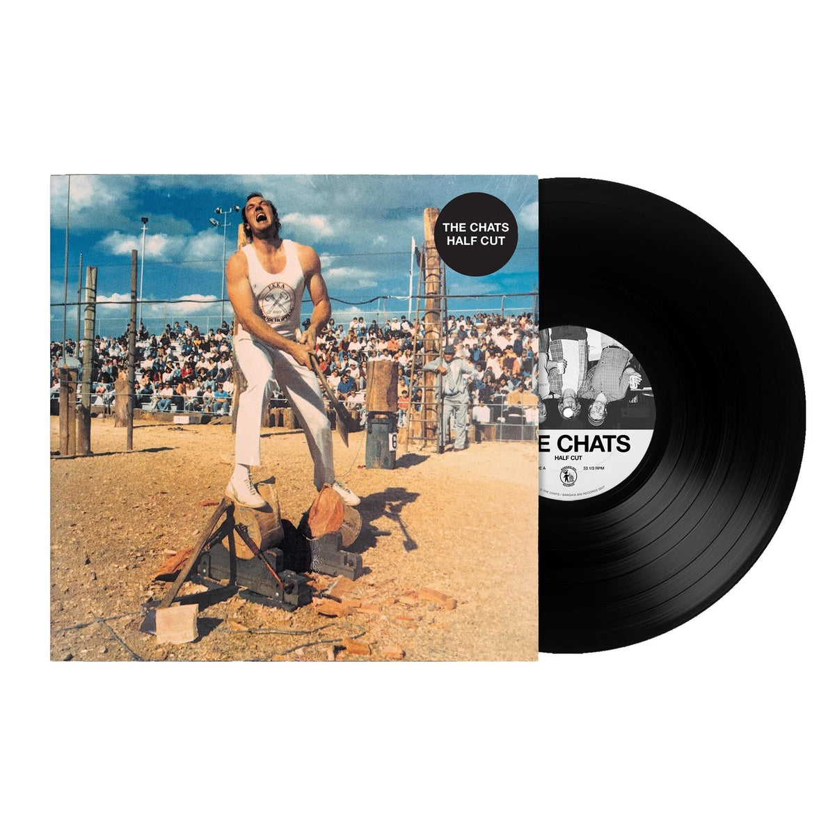 CHATS - HALF CUT : BLACK VINYL - LP
