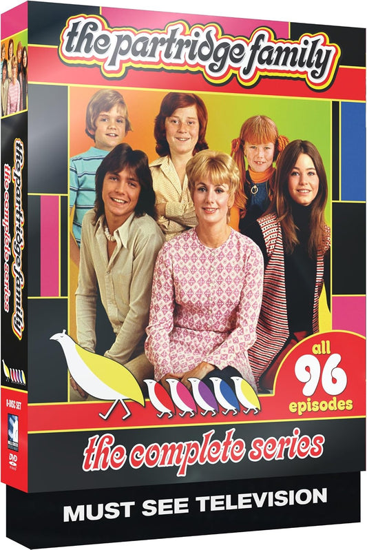 PARTRIDGE FAMILY - COMPLETE SERIES : 8 X DVD SET - DVD