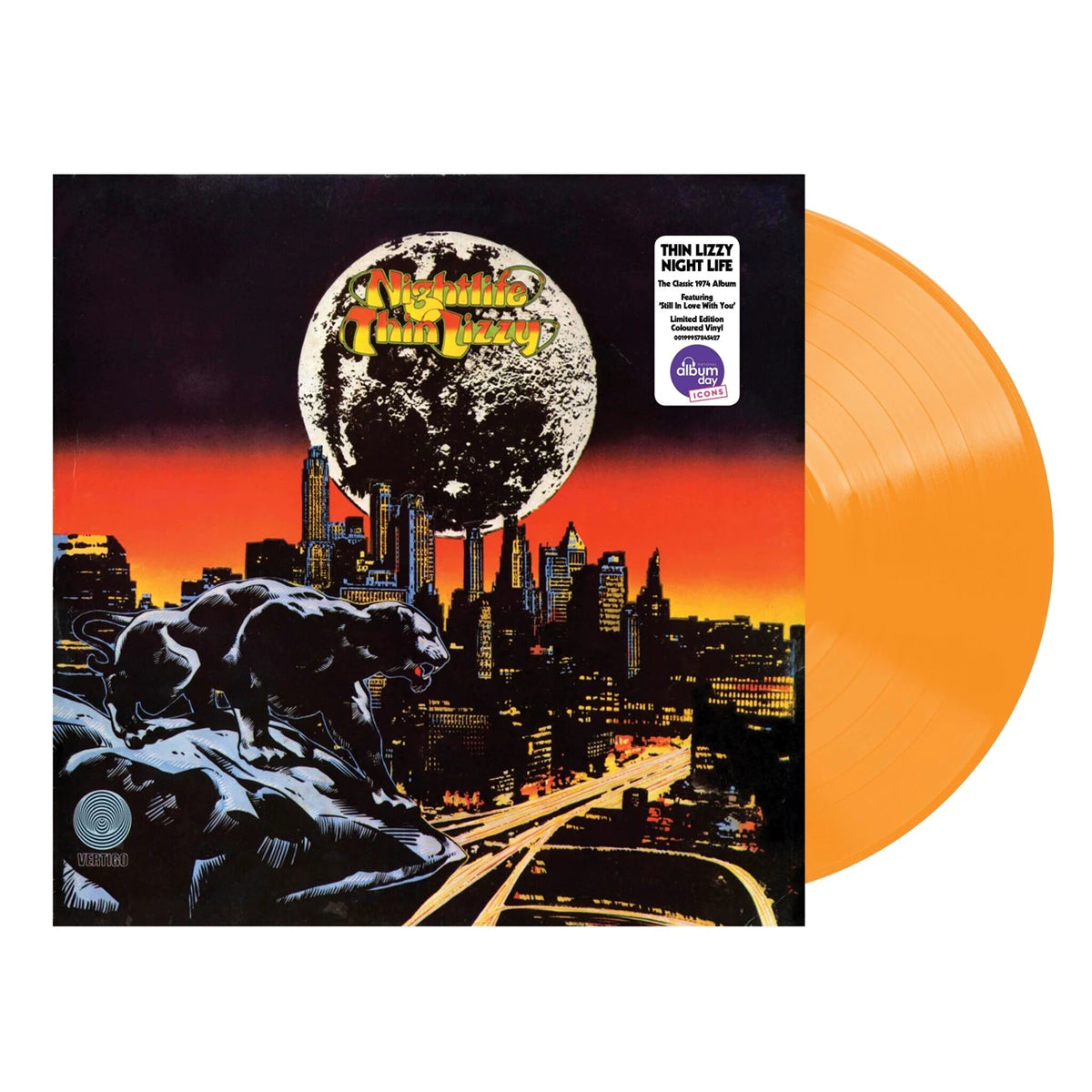 THIN LIZZY - NIGHTLIFE : ORANGE VINYL (2026 REISSUE) - LP