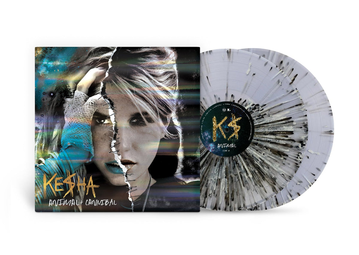 KESHA - ANIMAL + CANNIBAL : 2LP SPLATTER VINYL - LP