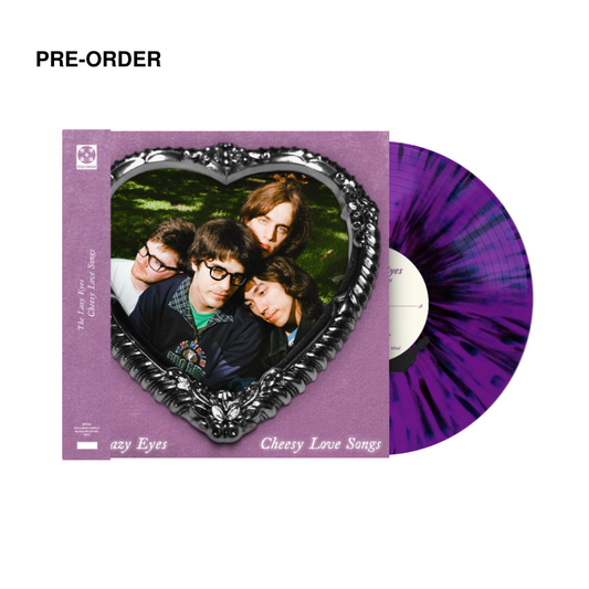 LAZY EYES - CHEESY LOVE SONGS: PURPLE SPLATTER - LP