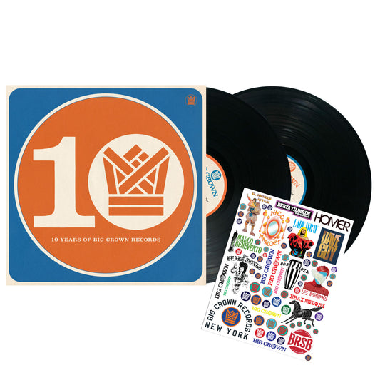 VARIOUS - BCR10 - TEN YEARS OF BIG CROWN RECORDS - LP