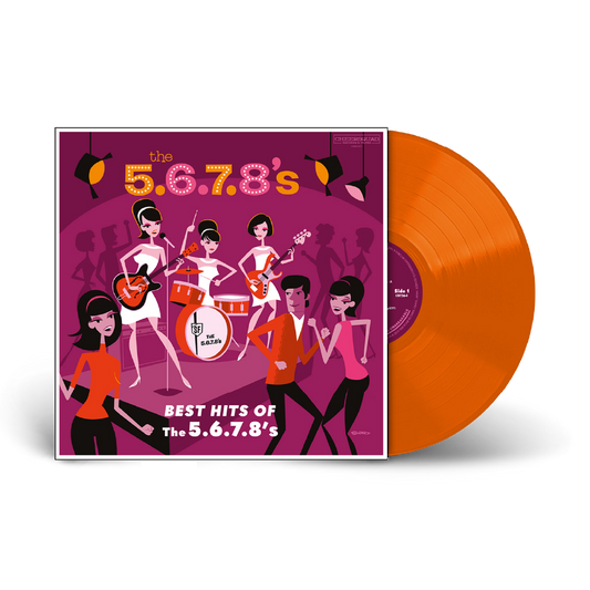 5.6.7.8'S - BEST HITS OF THE 5.6.7.8'S: ORANGE VINYL - LP