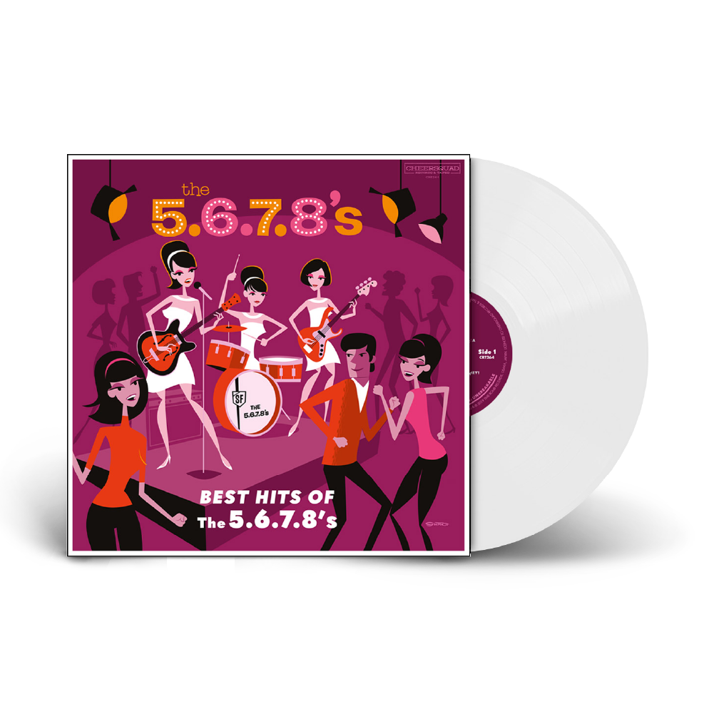 5.6.7.8'S - BEST HITS OF THE 5.6.7.8'S: WHITE VINYL - LP
