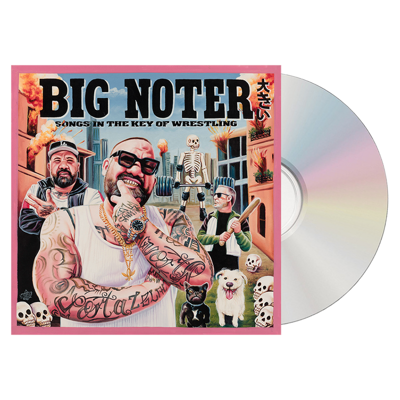 BIG NOTER - SONGS IN THE KEY OF WRESTLING - CD