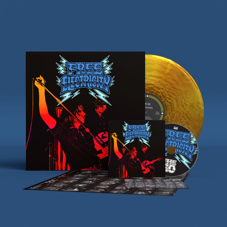 GO - FREE ELECTRICITY : METALLIC GOLD VINYL - LP