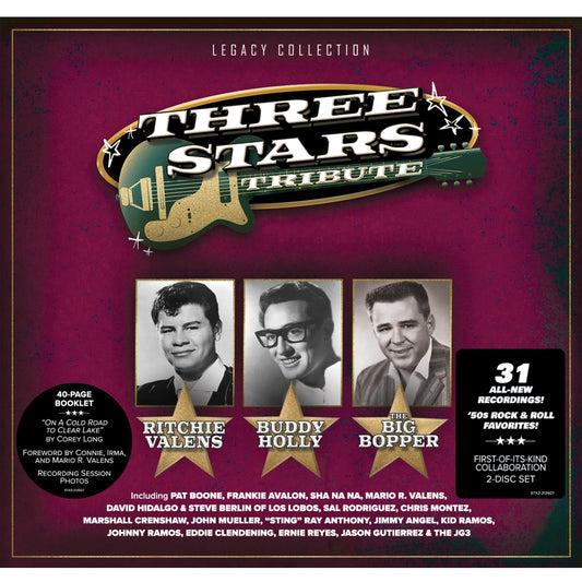 BOONE, PAT / VARIOUS - THREE STARS TRIBUTE: 2CD SET - CD