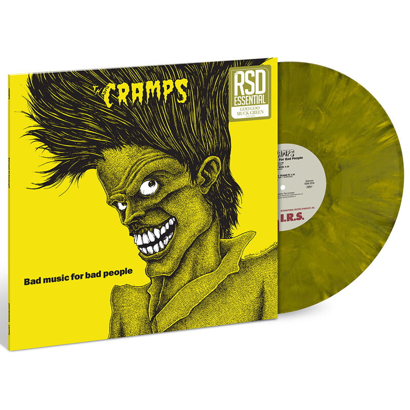 CRAMPS - BAD MUSIC FOR BAD PEOPLE: GREEN VINYL - LP
