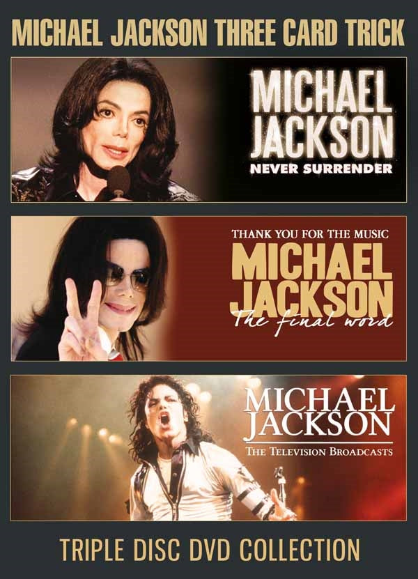 JACKSON, MICHAEL - THREE CARD TRICK: 3DVD SET - DVD