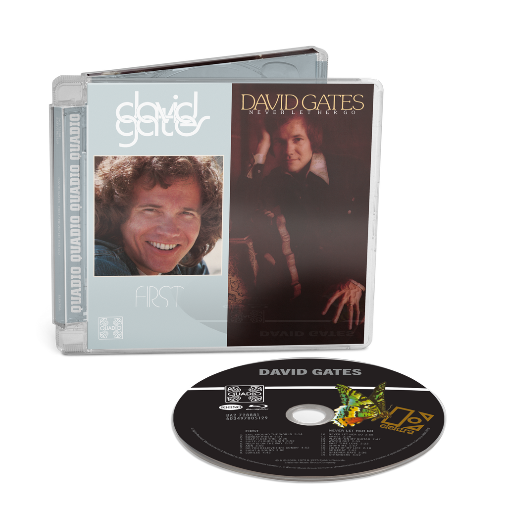 GATES, DAVID - FIRST / NEVER LET HER GO : RHINO QUADIO - BR