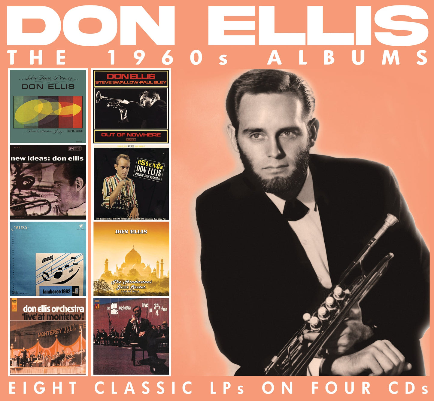 ELLIS, DON - 1960S ALBUMS: 4CD SET - CD