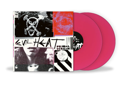 PRIMAL SCREAM - EVIL HEAT: 2LP PINK VINYL - LP