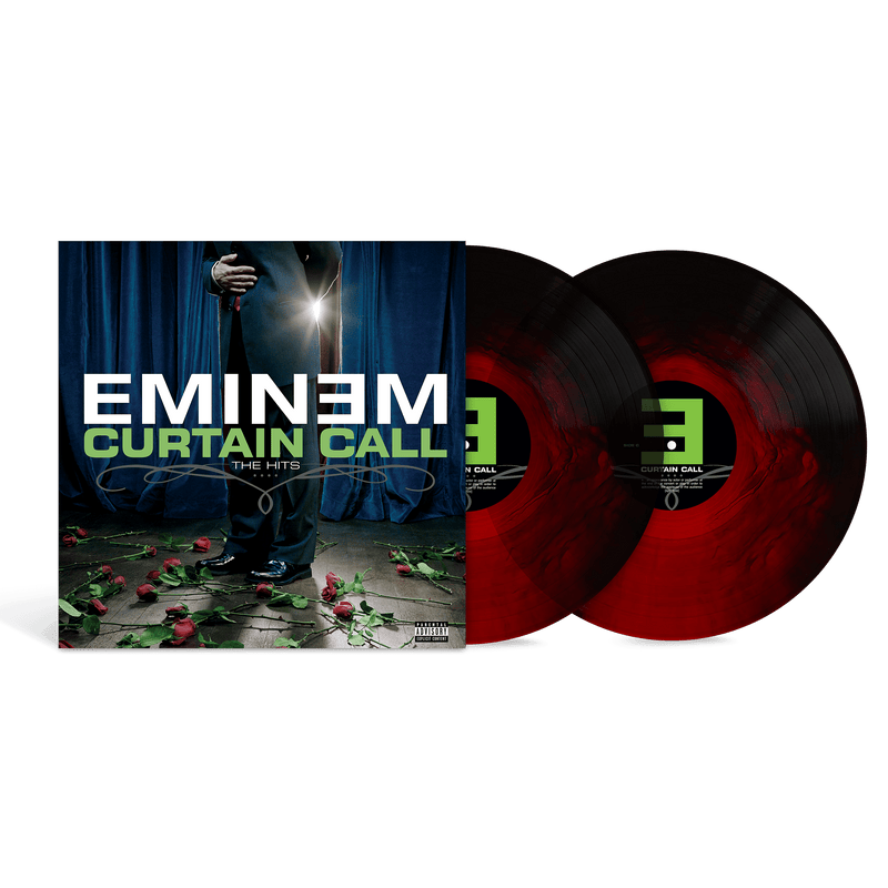 EMINEM - CURTAIN CALL : HITS 2LP  ROSE PETAL RED - LP