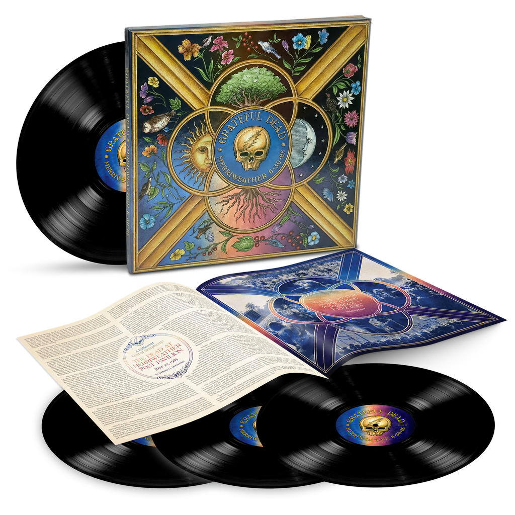 GRATEFUL DEAD - MERRIWEATHER 6/30/85 : 4LP SET - LP